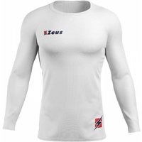 Zeus Fisiko Baselayer Langarm Funktionsshirt weiß von Zeus