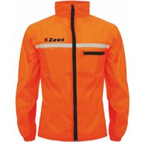 Zeus Herren reflektierende Laufjacke orange von Zeus