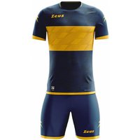 Zeus Icon Teamwear Set Trikot mit Shorts navy gelb von Zeus