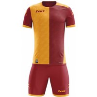 Zeus Icon Teamwear Set Trikot mit Shorts rot gelb Zeus Icon Teamwear Set Trikot mit Shorts rot gelb von Zeus