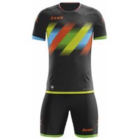 Zeus Icon Teamwear Set Trikot mit Shorts schwarz neon orange Zeus Icon Teamwear Set Trikot mit Shorts schwarz neon orange von Zeus