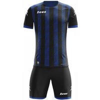 Zeus Icon Teamwear Set Trikot mit Shorts schwarz royal von Zeus