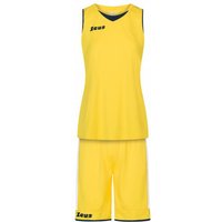 Zeus Kit Flora Damen Basketball Trikot mit Shorts gelb von Zeus