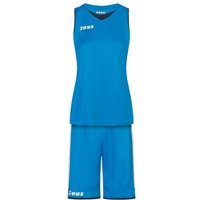 Zeus Kit Flora Damen Basketball Trikot mit Shorts royal Zeus Kit Flora Damen Basketball Trikot mit Shorts royal von Zeus