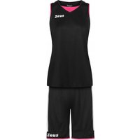 Zeus Kit Flora Damen Basketball Trikot mit Shorts schwarz Zeus Kit Flora Damen Basketball Trikot mit Shorts schwarz von Zeus