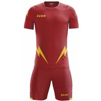 Zeus Kit Hero Trikot-Set mit Shorts rot gelb Zeus Kit Hero Trikot-Set mit Shorts rot gelb von Zeus