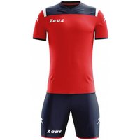 Zeus Kit Vesuvio Trikot-Set 2-teilig Navy Rot von Zeus