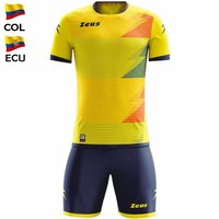 Zeus Mundial Teamwear Set Trikot mit Shorts gelb royal rot Zeus Mundial Teamwear Set Trikot mit Shorts gelb royal rot von Zeus