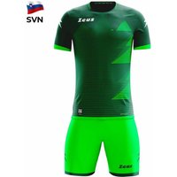 Zeus Mundial Teamwear Set Trikot mit Shorts grün neon Zeus Mundial Teamwear Set Trikot mit Shorts grün neon von Zeus