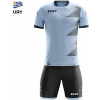 Zeus Mundial Teamwear Set Trikot mit Shorts sky schwarz Zeus Mundial Teamwear Set Trikot mit Shorts sky schwarz von Zeus