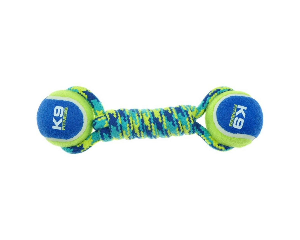 Zeus Outdoor-Spielzeug K9 Seil gedreht + 2 Tennisbälle von Zeus