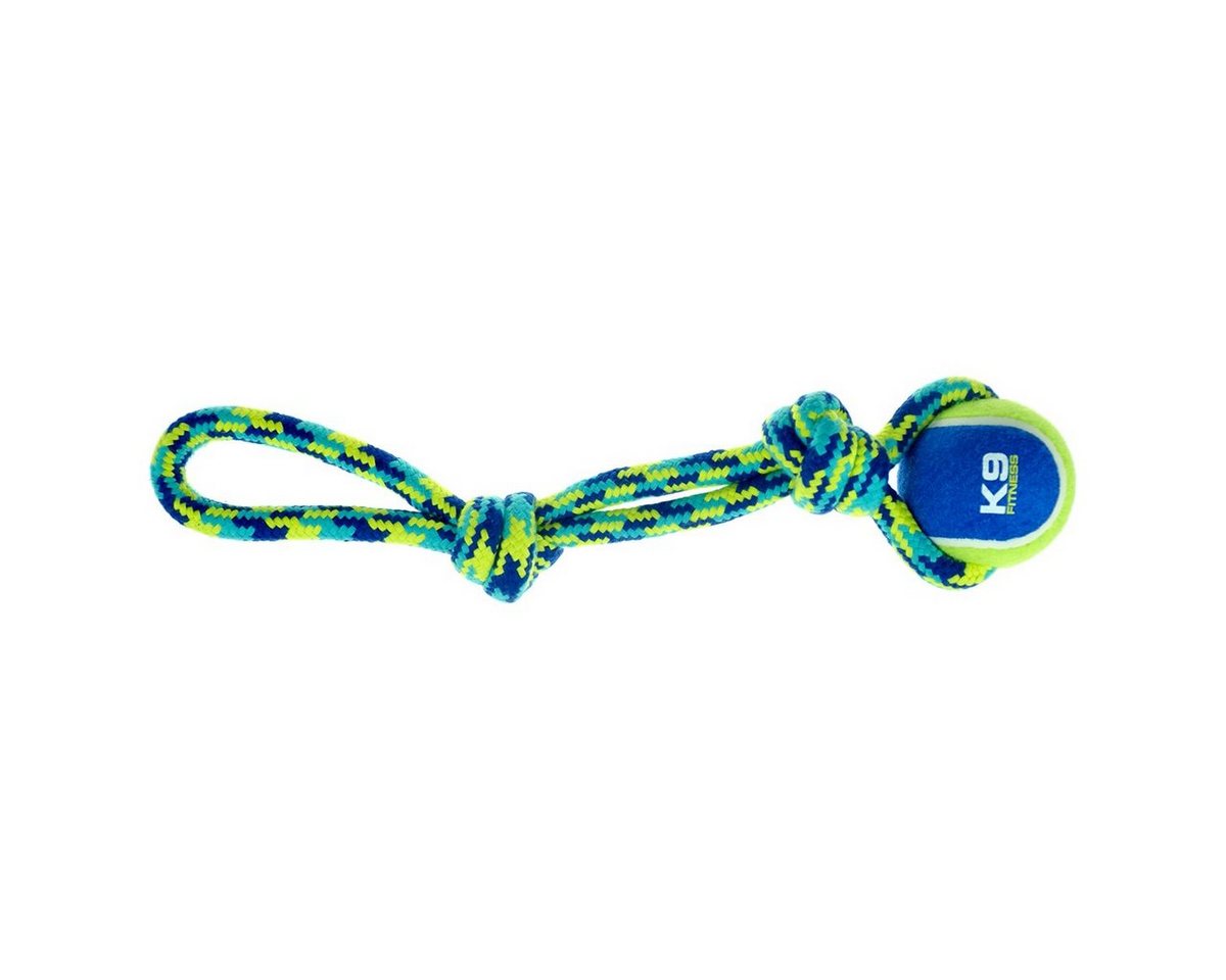 Zeus Outdoor-Spielzeug K9 Zugseil mit 2 Knoten + Ball von Zeus