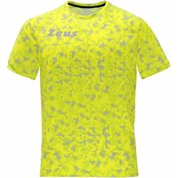 Zeus Pixel Herren Fitness Trikot neon gelb von Zeus