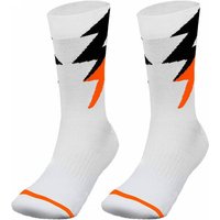 Zeus Thunder lange Spezial Trainingssocken weiß orange Zeus Thunder lange Spezial Trainingssocken weiß orange von Zeus