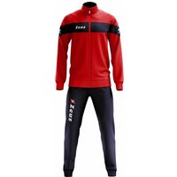 Zeus Tuta Apollo Herren Trainingsanzug Rot Navy von Zeus