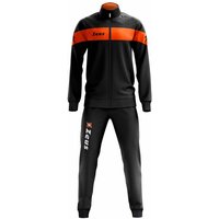 Zeus Tuta Apollo Herren Trainingsanzug Schwarz Neon Orange Zeus Tuta Apollo Herren Trainingsanzug Schwarz Neon Orange von Zeus