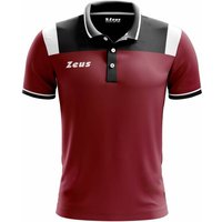 Zeus Vesuvio Herren Polo-Shirt dunkelrot Zeus Vesuvio Herren Polo-Shirt dunkelrot von Zeus