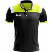 Zeus Vesuvio Herren Polo-Shirt neongelb von Zeus