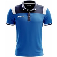 Zeus Vesuvio Herren Polo-Shirt royal von Zeus