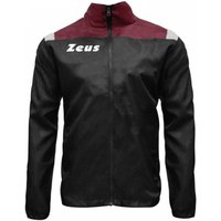 Zeus Vesuvio Regenjacke schwarz granata von Zeus