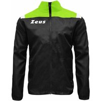 Zeus Vesuvio Regenjacke schwarz neon grün von Zeus