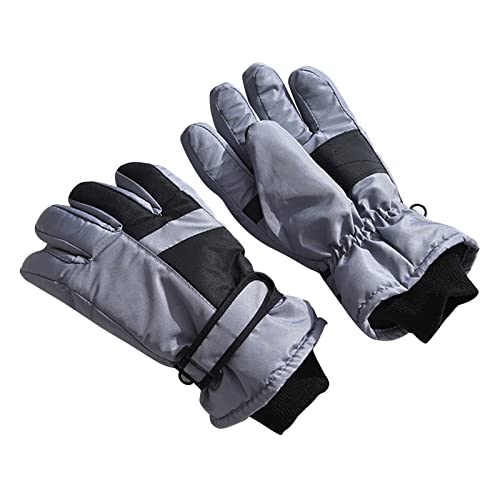 Zgehnao Skihandschuhe, Winter-Fahrradhandschuhe, Snowboard-, Schneehandschuhe, Wanderhandschuhe, Fleecefutter, verstellbare Manschette, Handschuhe für Damen und Herren von Zgehnao