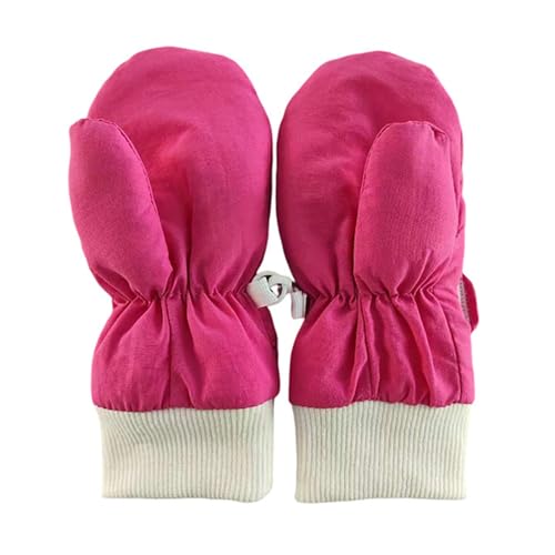 Zgehnao Winterhandschuhe, Fleece-Futter, Handschuhe für Kinder, Jungen, Winter-Outdoor-Sporthandschuhe mit Anti-Verlust-Schnalle, dicke Skihandschuhe für den Winter von Zgehnao