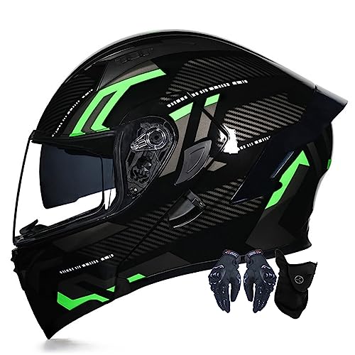 Motorradhelm Motorrad Klapphelm Für Männer Und Frauen Mit Doppelscheib Vollgesichts Motorrad Rennhelm DOT/ECE-Zugelassener Moped Street Racing Motocross Helm 11,L:59-60CM Motorradhelm Motorrad Klapphelm Für Männer Und Frauen Mit Doppelscheib Vollgesichts Motorrad Rennhelm DOT/ECE-Zugelassener Moped Street Racing Motocross Helm 11,L:59-60CM von ZhangHai