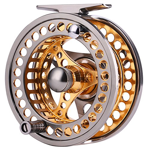 Sougayilang Fliegenfischen, große Spule 2+1 BB mit CNC-gefrästem Körper aus Aluminiumlegierung und Spule in Fliegenrolle Größen 5/6,7/8, 7/8 Reel Sougayilang Fliegenfischen, große Spule 2+1 BB mit CNC-gefrästem Körper aus Aluminiumlegierung und Spule in Fliegenrolle Größen 5/6,7/8, 7/8 Reel von Sougayilang