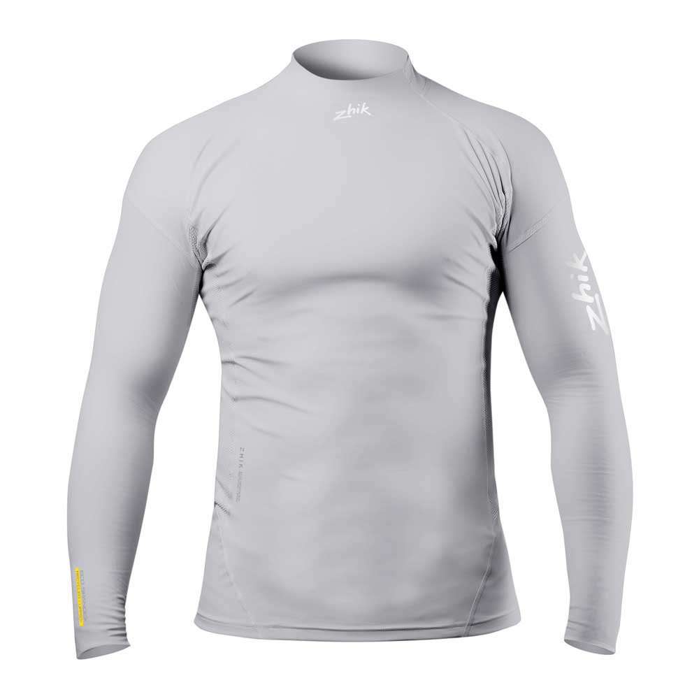 Zhik Eco Spandex Long Sleeve T-shirt Grau XL Mann von Zhik