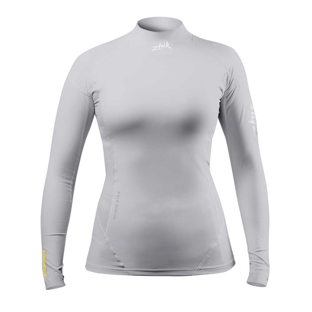 Zhik Eco Spandex Long Sleeve T-shirt Grau L Frau von Zhik