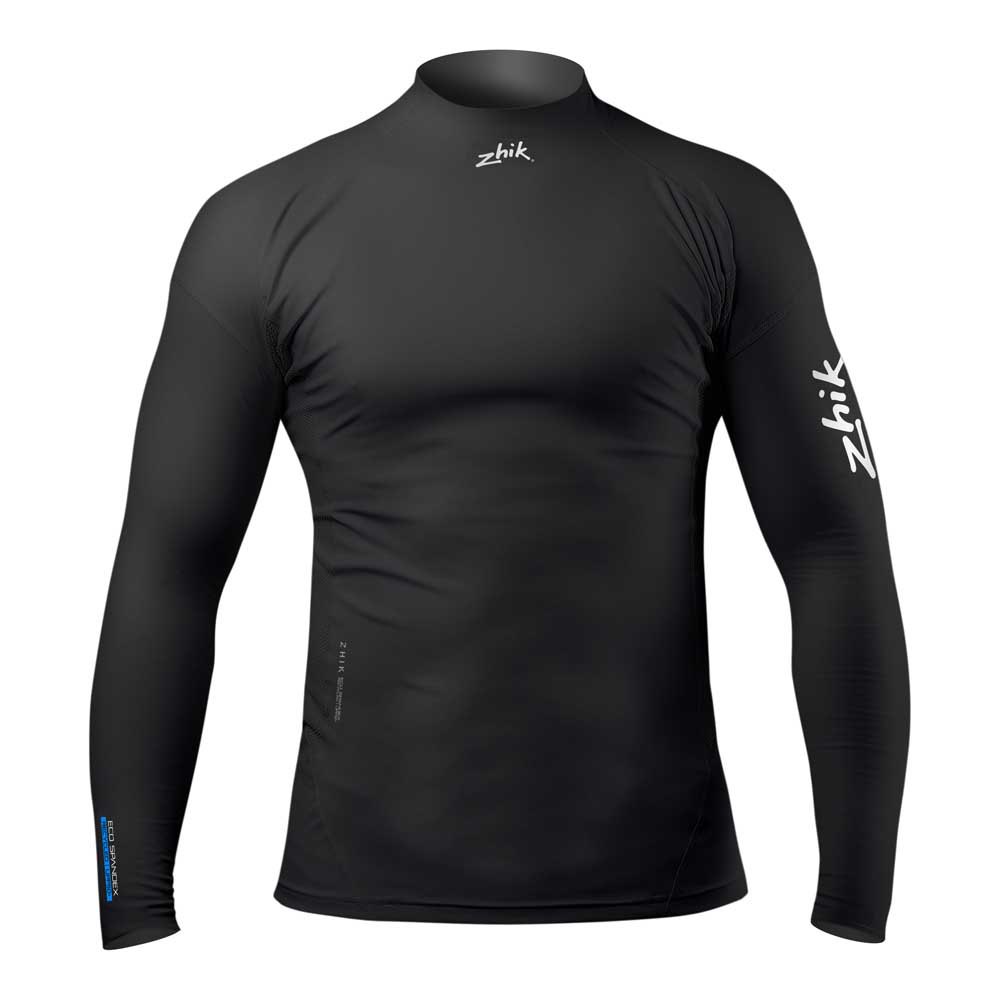 Zhik Eco Spandex Long Sleeve T-shirt Schwarz 2XL Mann von Zhik