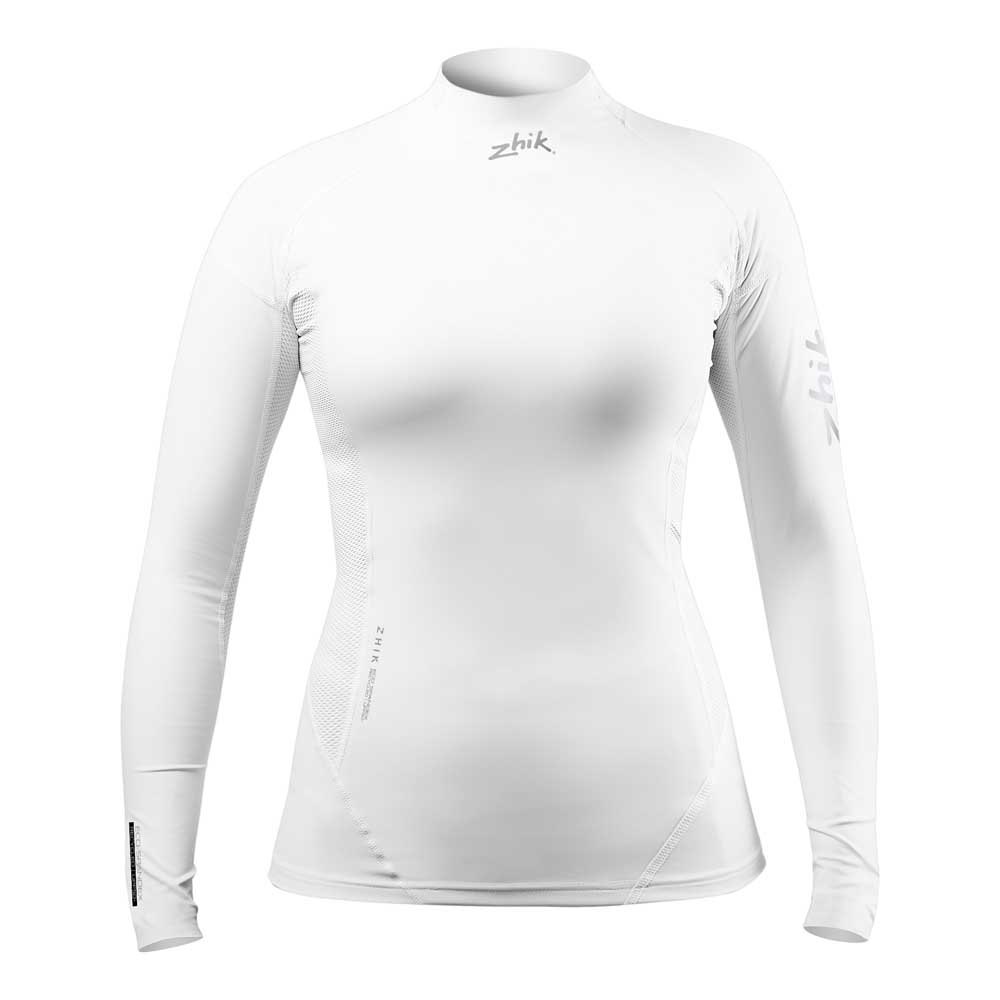 Zhik Eco Spandex Long Sleeve T-shirt Weiß XL Frau von Zhik
