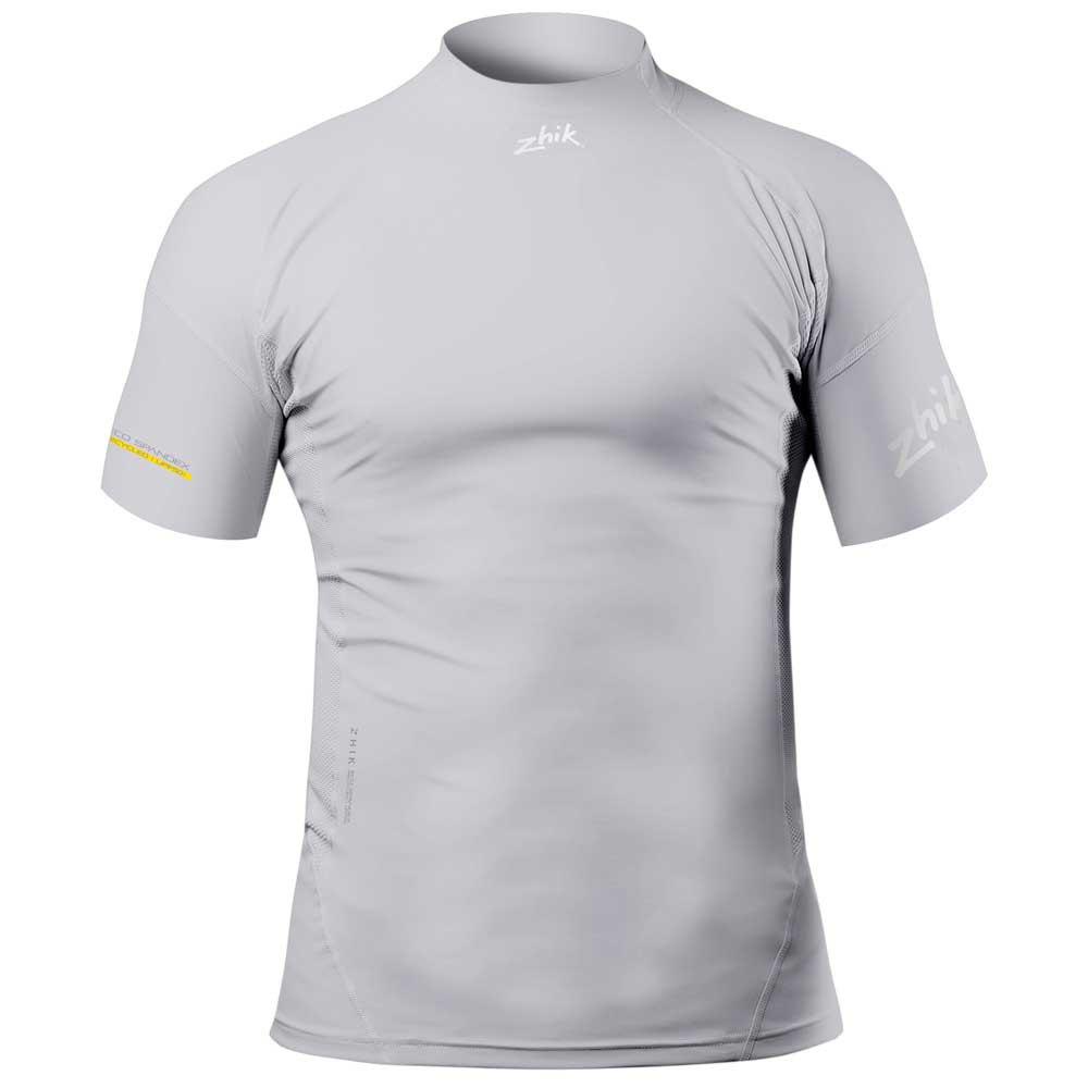 Zhik Eco Spandex Short Sleeve T-shirt Grau XL Mann von Zhik