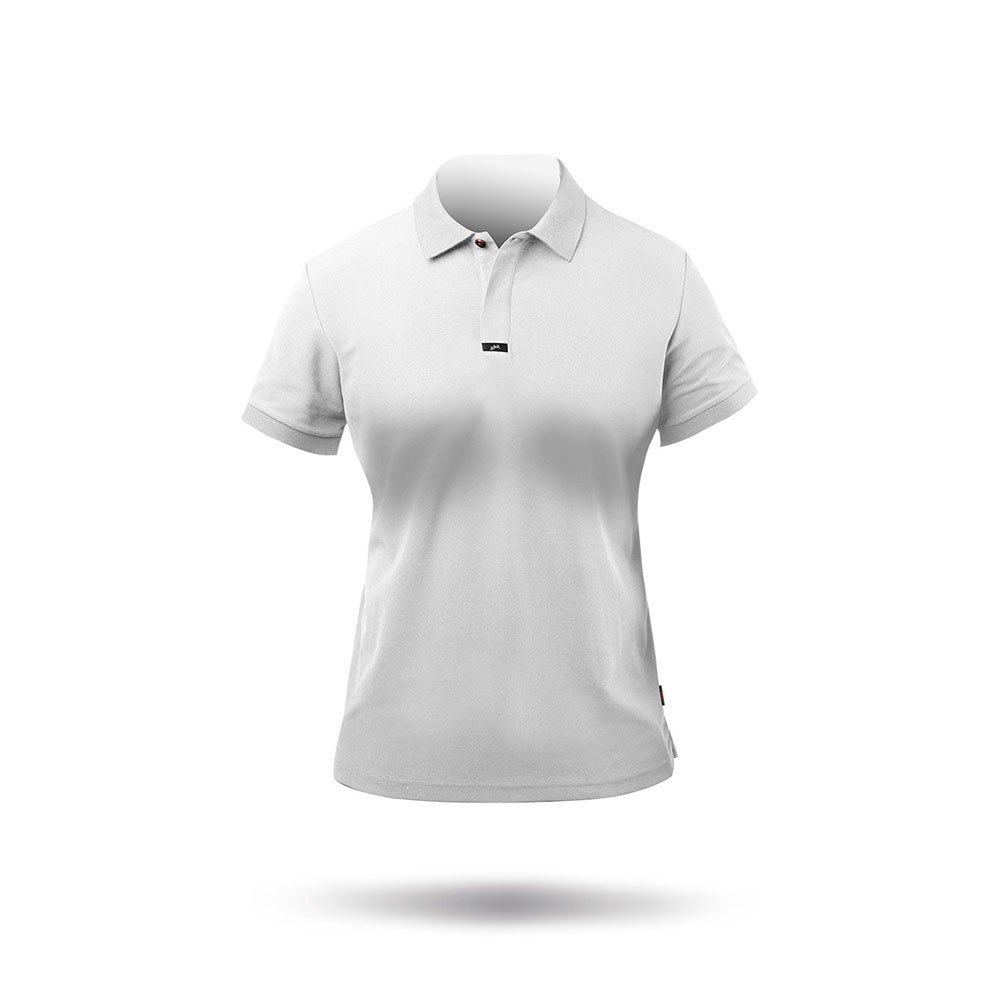 Zhik Pima Short Sleeve Polo Weiß L Frau von Zhik