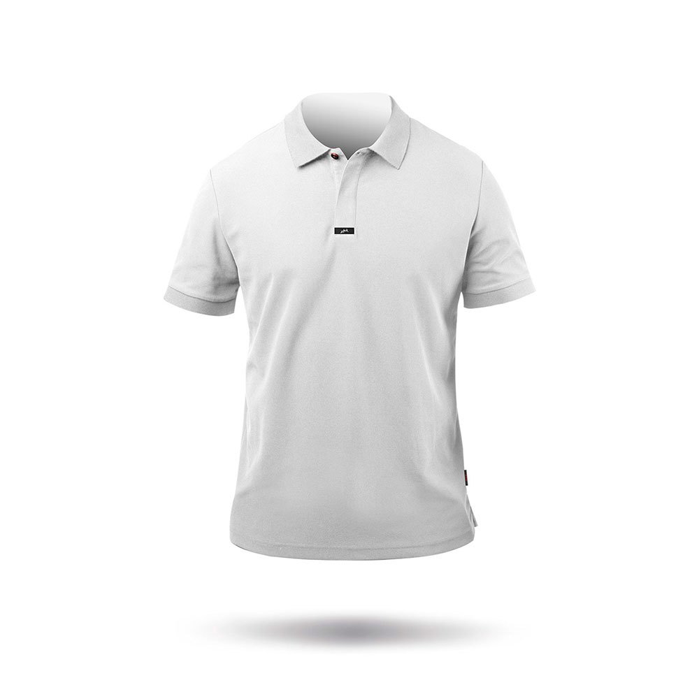 Zhik Pima Short Sleeve Polo Weiß S Mann von Zhik