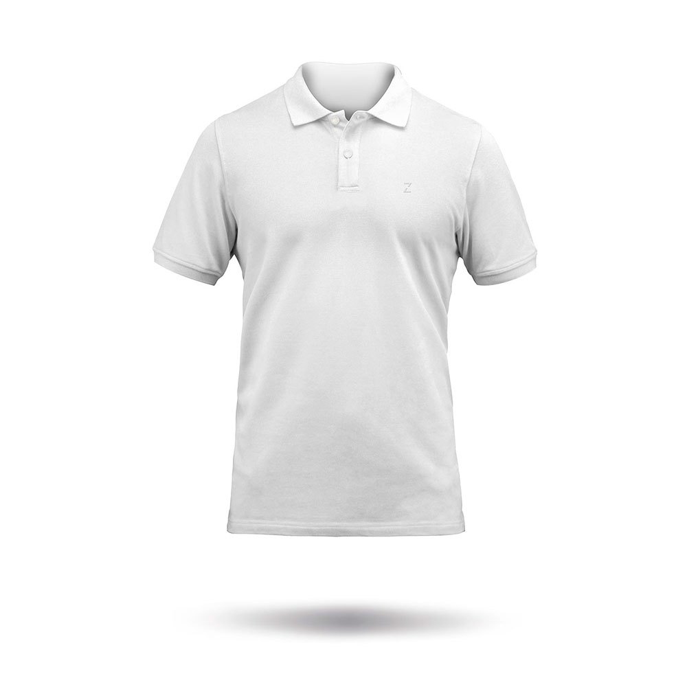 Zhik Premium Short Sleeve Polo Weiß XL Mann von Zhik