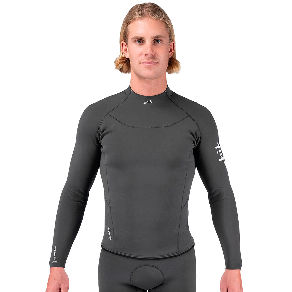 Zhik Superwarm Uv Long Sleeve T-shirt Grau XL Mann Zhik Superwarm Uv Long Sleeve T-shirt Grau XL Mann von Zhik