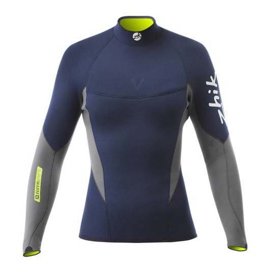 Zhik Superwarm Neoprene Long Sleeve T-shirt Blau L Frau von Zhik