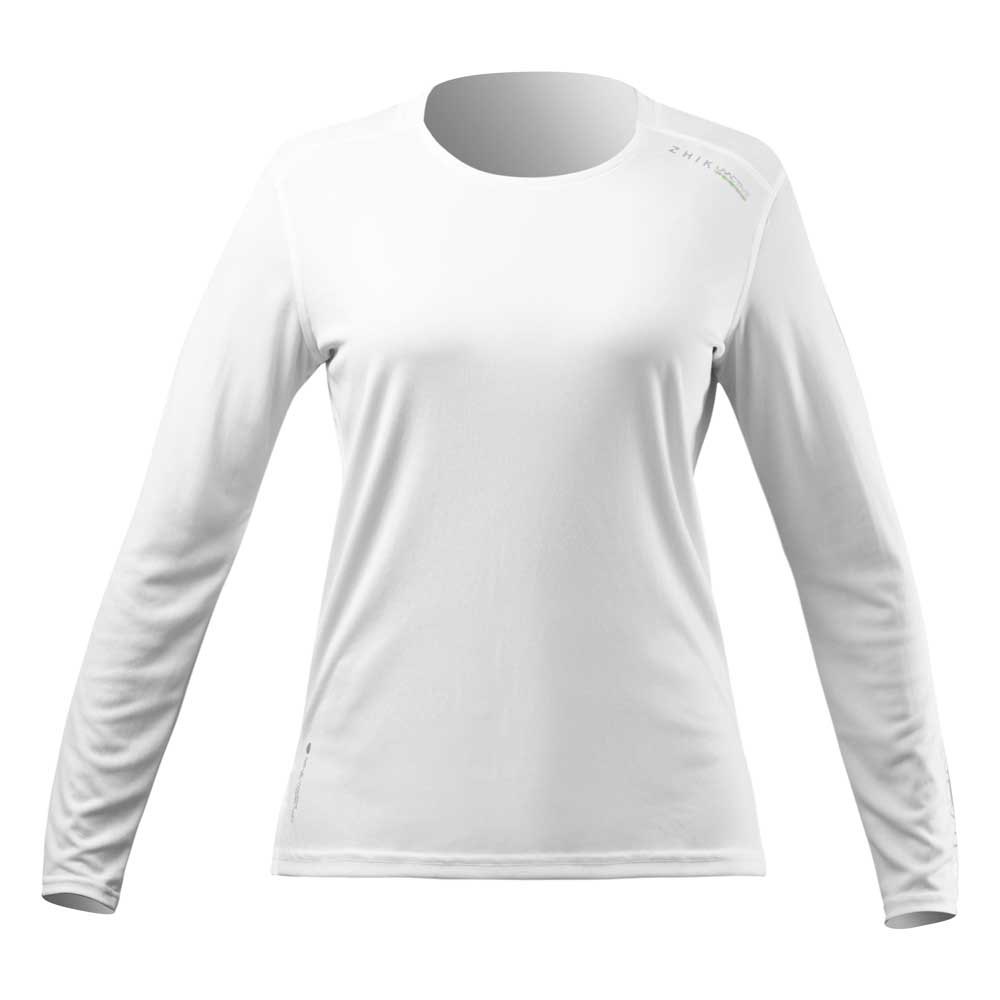 Zhik Uvactive™ Long Sleeve T-shirt Weiß M Frau von Zhik