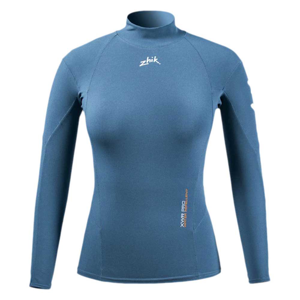 Zhik Xwr Pro Uv Long Sleeve T-shirt Blau S Frau von Zhik