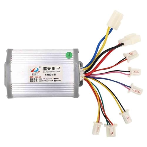 ZiYouao Brushless Motor Controller 24V 36V 48V 250/350/500/800/1000W E-Bike Bürstenmotor Controller Elektroroller Drehzahlregler Ebike Controller(48V 800W) von ZiYouao