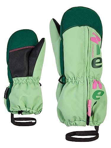 Ziener Baby LANGELO Ski-Handschuhe/Wintersport | wasserdicht atmungsaktiv, pastel green, 104 von Ziener