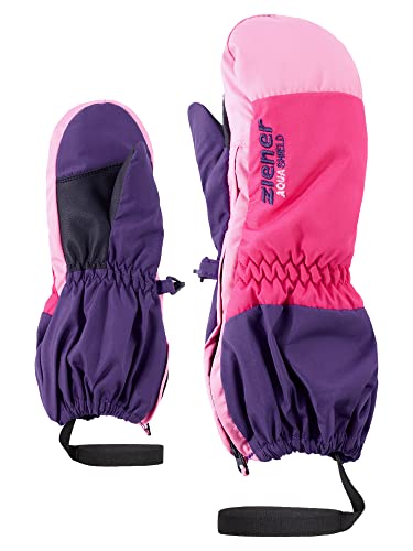 Ziener Kinder LEVI Ski-Handschuhe/Wintersport | wasserdicht atmungsaktiv, dark purple, 122 von Ziener
