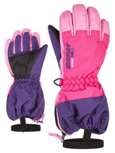 Ziener Kinder LEVIO Ski-Fäustling/Wintersport | wasserdicht atmungsaktiv, dark purple, 98cm von Ziener