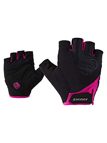 Ziener Damen CAPELA Fahrrad-, Mountainbike-, Radsport-Handschuhe | Kurzfinger - atmungsaktiv/dämpfend/rutschfest, Fuchsia, 6 Ziener Damen CAPELA Fahrrad-, Mountainbike-, Radsport-Handschuhe | Kurzfinger - atmungsaktiv/dämpfend/rutschfest, Fuchsia, 6 von Ziener