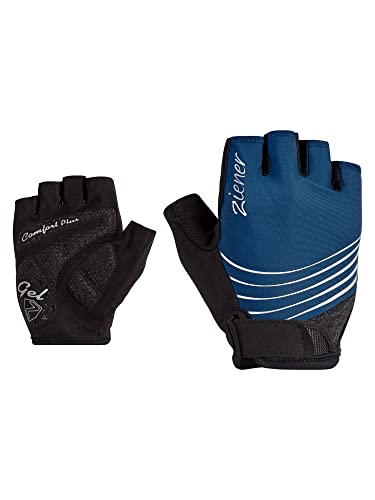 Ziener Damen CINDERELA Fahrrad/Mountainbike/Radsport-Handschuhe | Kurzfinger - atmungsaktiv,dämpfend, hale Navy, 6 von Ziener