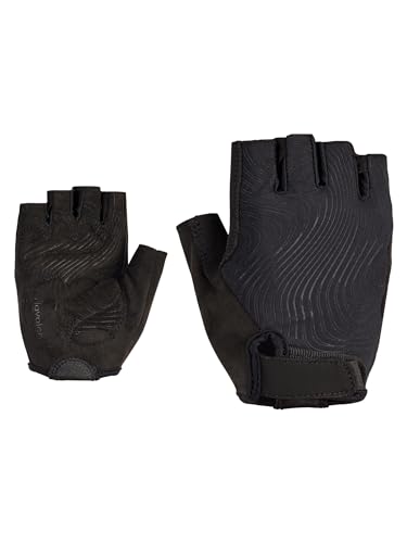 Ziener Damen CORALIN Fahrrad/Mountainbike/Radsport-Handschuhe | Kurzfinger - atmungsaktiv,dämpfend, Black, 7,5 von Ziener