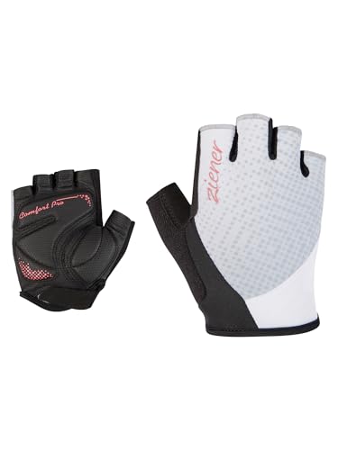 Ziener Damen Calina Fahrrad-/Mountainbike-/Radsport-Handschuhe | Kurzfinger - atmungsaktiv/dämpfend, White, 8,5 Ziener Damen Calina Fahrrad-/Mountainbike-/Radsport-Handschuhe | Kurzfinger - atmungsaktiv/dämpfend, White, 8,5 von Ziener