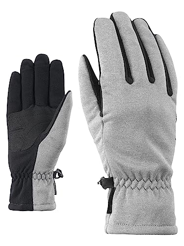 Ziener Damen Importa Lady Gloves Multisport Funktions Outdoor handschuhe Winddicht Atmungsaktiv, grey melange, 8 von Ziener